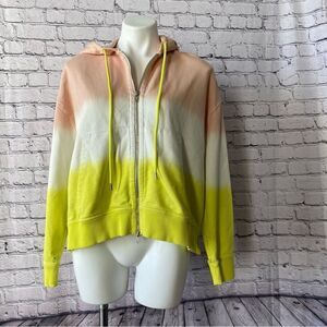 ATM Anthony Thomas Melillo Tie-dyed French cotton-terry hoodie XS SM